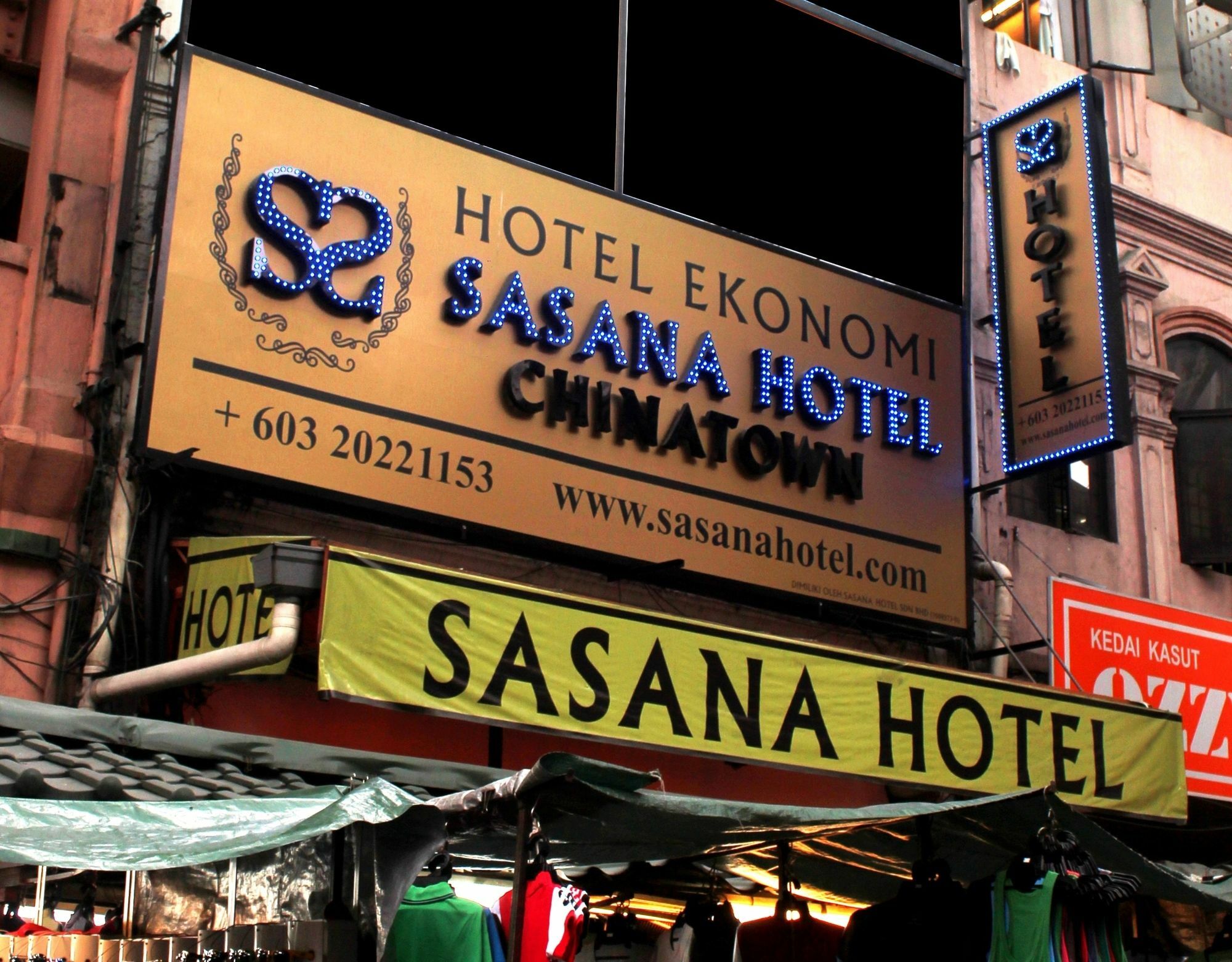 Oyo 43927 Sassana Hotel Kuala Lumpur Zewnętrze zdjęcie